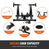 VEVOR Bike Trainer Stand, Magnetic Stationary Bike Stand for 26"-29" Wheels, 8 Resistance Settings, Low Noise Motor